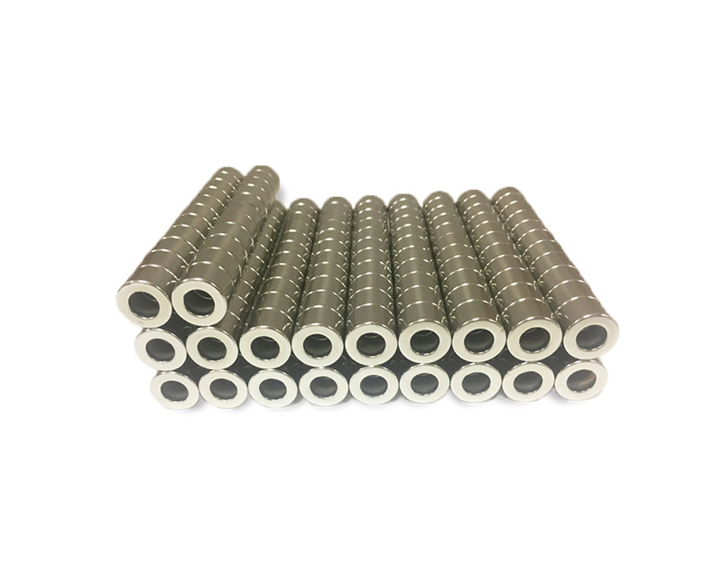厂家直销 钕铁硼圆环强磁 15*5-14 订做各种规格磁铁片 圆环磁铁