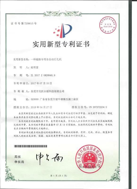 龙跃专利