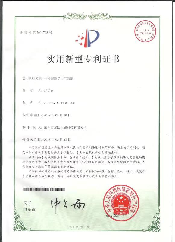 龙跃专利